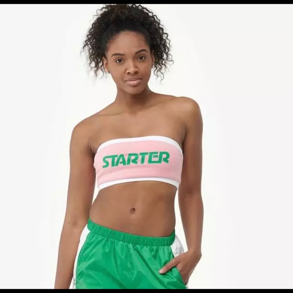 STARTER  bandeau top women size large
